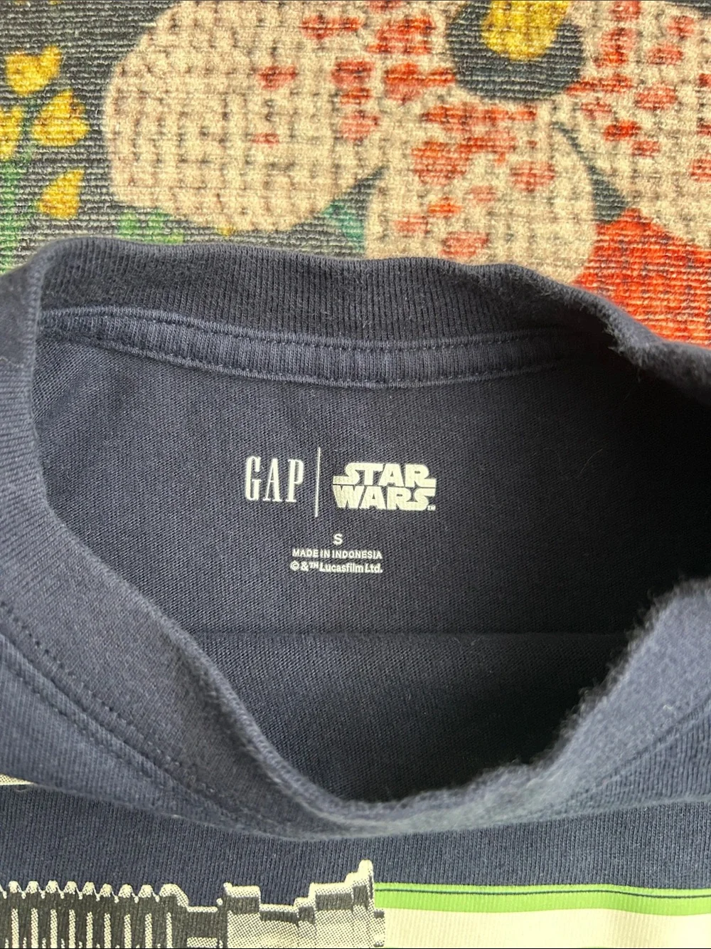Gap Boys Star Wars Lightsaber Tee, Size Small